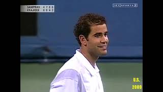 Pete Sampras v Richard Krajicek US Open 2000 [upl. by Ecille94]