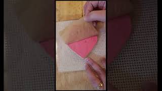 Make your own Embossed Parchment Paper to give texture to Royal Icing Cookies [upl. by Elleret542]