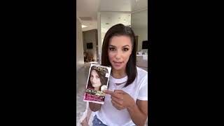 How To Color Gray Hair At Home with Eva Longoria featuring L’Oreal Paris Excellence Crème [upl. by Denoting937]