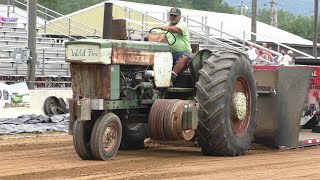 Tractor Pulling 2021 Big 16000lb Tractors Pulling At Union County West End Fair [upl. by Tezzil785]