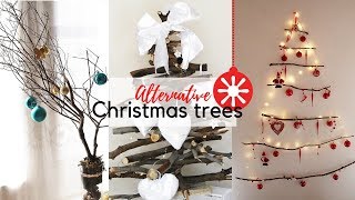 Alberi di Natale alternativi  3 idee DIY  2018  Milleunrossetto [upl. by Turpin]