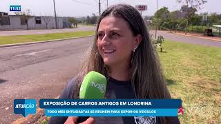 EXPOSIÇÃO DE CARROS ANTIGOS EM LONDRINA [upl. by Aveer622]