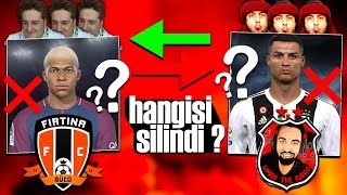 RONALDOMU MBAPPEMİ  HANGİSİ SİLİNDİ  Ümidi vs Emjan PES 2019 [upl. by Filip800]