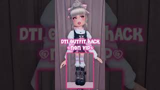 FREE OUTFIT HACK IN DRESS TO IMPRESS  dresstoimpress roblox dresstoimpressroblox dti [upl. by Ortiz]