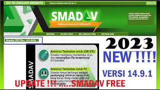 UPDATE Cara Download dan Instal ANTIVIRUS SMADAV FREE VERSION TERBARU [upl. by Uphemia]