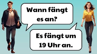 Deutsch Lernen A1A2  Deutsch Lernen Mit Dialogen  Gespräch Auf Deutsch [upl. by Harimas]