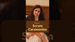 What are Scrum Ceremonies agile shorts scrum [upl. by Aydni981]