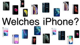 Welches iPhone solltest du kaufen Alle iPhones im Vergleich Der ultimative iPhone KaufGuide [upl. by Annunciata]