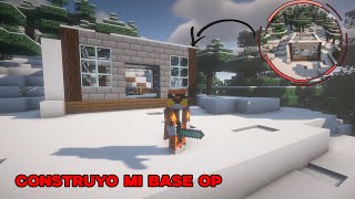 CONSTRUYO MI BASE SURVIVAL OP hydracraft EPISODIO 1 [upl. by Akeyla992]