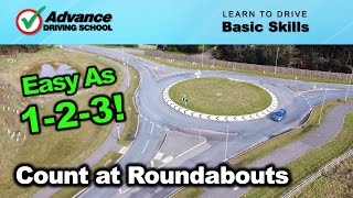 Count Around Roundabouts  Learn to drive Basic skills [upl. by Hurleigh]