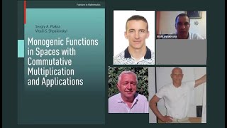 Vitalii Shpakivskyi Sigmamonogenic functions in commutative algebras [upl. by Krauss]