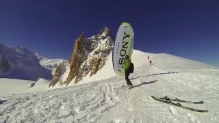 Chamonix Big Mountain Speed Riding Progression Camp 2016 [upl. by Hanala]