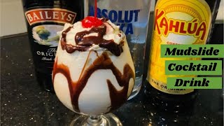 How to make Mudslide Drink ll Baileys drinks recipe [upl. by Tj]