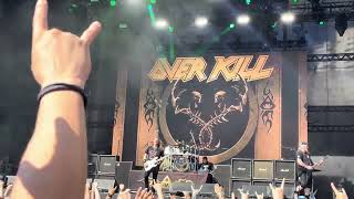 Overkill  Elimination  Live at São Paulo  Brazil  Summer Breeze [upl. by Annodahs]