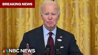 LIVE Biden addresses the nation after Trump wins the 2024 election  NBC News [upl. by Anovad513]