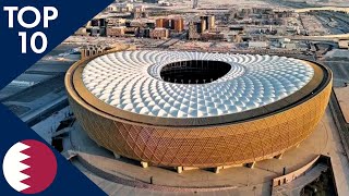 Top 10 Biggest Stadiums in Qatar [upl. by Ennayk867]