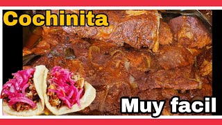 Como hacer COCHINITA PIBIL 🐷 la receta  facil y deliciosa [upl. by Mari]