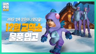 이번 겨울은 교역소와 함께 🎄  이번주의와우 [upl. by Bena]