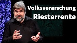 Mit Riesterrente in die Altersarmut Volker Pispers [upl. by Lussier849]