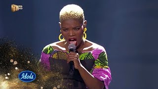 Top 17 Group A Viggy – ‘Mgodi’ – Idols SA  S15 Live Shows  Mzansi Magic [upl. by Oeak]