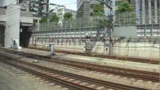 【HD車窓】JR東海道新幹線こだま646号東京行 新横浜品川20120828 [upl. by Ennej875]