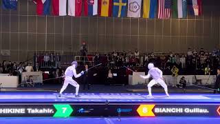 FIE Foil World Cup 2024  Shikine vs Bianchi [upl. by Macdonell]