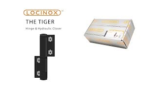 SelfClosing HINGE Locinox TIGER Hinges [upl. by Attela633]