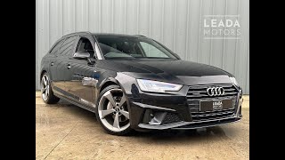 Audi A4 Avant Black Edition Quattro 201919 [upl. by Ridglea]