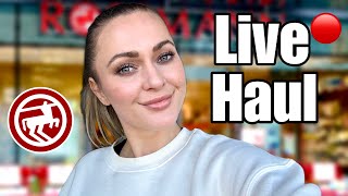 LIVE ROSSMANN HAUL  Neuheiten amp Favoriten März 2024 von Isana Catrice Essence Loreal uvm [upl. by Phionna]