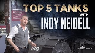 Indy Neidell  Top 5 Tanks  The Tank Museum [upl. by Aelber997]