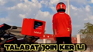 talabat food delivery dubai  talabat bike rider job 2024 [upl. by Jarrid]