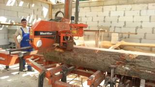 WoodMizer LT 20 Gainesti [upl. by Latty192]