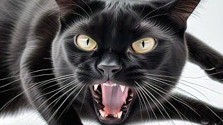 Angry Cat Sounds To Attract Cats  Angry Cat Videos For Cats To WatchCats Getting Angry Compilation [upl. by Ahsimot]