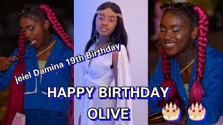 VLOG JEIEL DAMINA AKA OLIVE 19th birthday party 🔥🔥🔥 [upl. by Hansel]