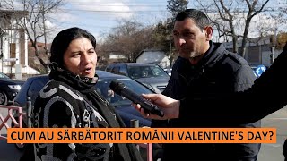 Cum au sărbătorit românii VALENTINES DAY  Declarații de dragoste BĂUTURĂ și Van Damme [upl. by Buttaro751]