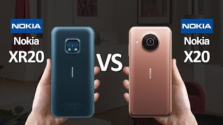 Nokia XR20 Vs Nokia X20 [upl. by Arlinda]