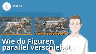 Figuren parallel verschieben so gehts – Mathe  Duden Learnattack [upl. by Batholomew]