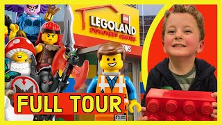 Legoland Discovery Centre Birmingham  Full Walkthrough 2024  Rides Building Softplay amp More [upl. by Nysa132]