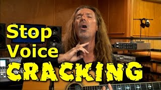 How To Stop Voice Cracking And Croaking Singing Teacher  Ken Tamplin Vocal Academy  Vocal Warm Up [upl. by Rawlinson]