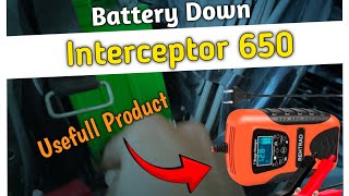 Interceptor 650 Battery Discharge  ridenreview2707 [upl. by Neeka]