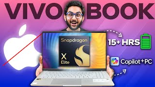 Finally Macbook Competitor is Here  Snapdragon X Elite  Asus Vivobook S15 OLED [upl. by Ennaear]