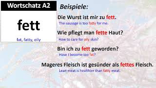 Wortschatz A2 fett [upl. by Vescuso]