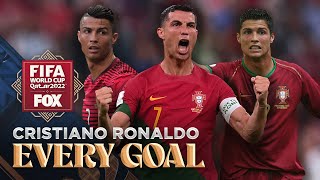 Cristiano Ronaldo Every World Cup goal in Portugal career from 2006 to 2022  FOX Soccer [upl. by Ataner321]