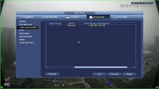 IP｜4 How to set HDD initial configuration Dahua [upl. by Omora790]