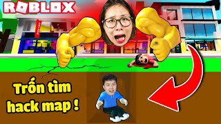 Trốn tìm hack map troll quỷ đầu to phá hủy mọi thứ để bắt người trốn  bqThanh Trốn Siêu Kỹ Ốc Thua [upl. by Sommer]