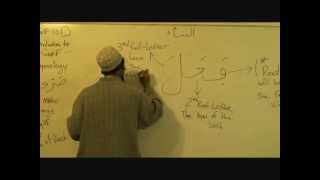 Sarf 101 part1  Abu Taubah  Introduction to SARF  Arabic words etymology [upl. by Rodenhouse]