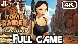 TOMB RAIDER 3 REMASTERED Gameplay Walkthrough FULL GAME 4K 60FPS No Commentary [upl. by Griff]