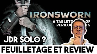 JEU DE RÔLE  Ironsworn le JDR solo mais pas que  Review JDR [upl. by Penhall]