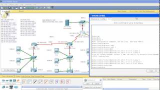 DISEÑO DE RED EN PACKET TRACER  4 [upl. by Firmin]