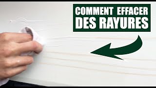 COMMENT EFFACER DES RAYURES SUR UNE VOITURE [upl. by Lj]